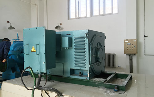平江某水电站工程主水泵使用我公司高压电机
